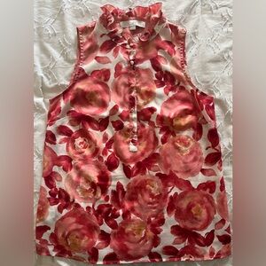LOFT Sleeveless Blouse Size SP